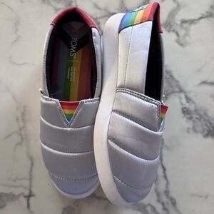 🏳️‍🌈 Toms Alpargata Mallow Rainbow Silver